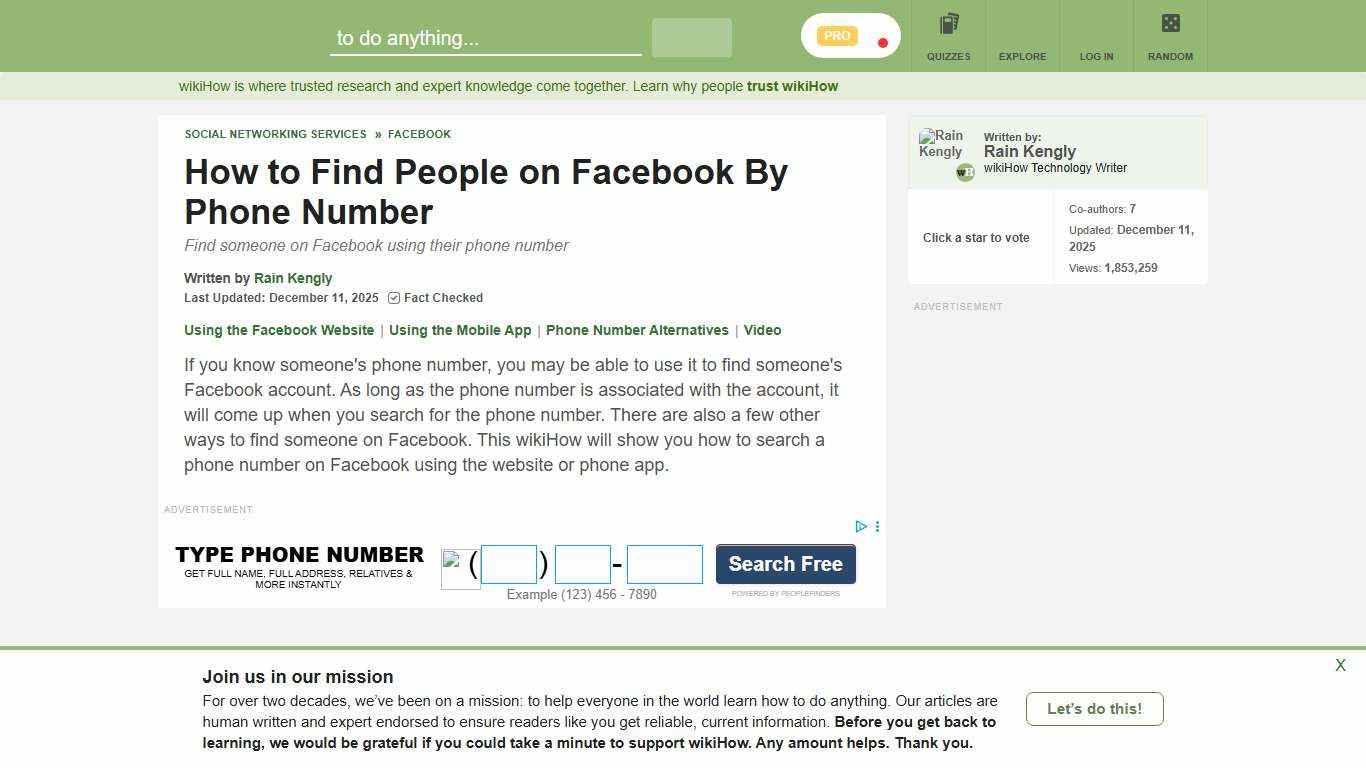 How to Search a Phone Number on Facebook: Desktop & Mobile